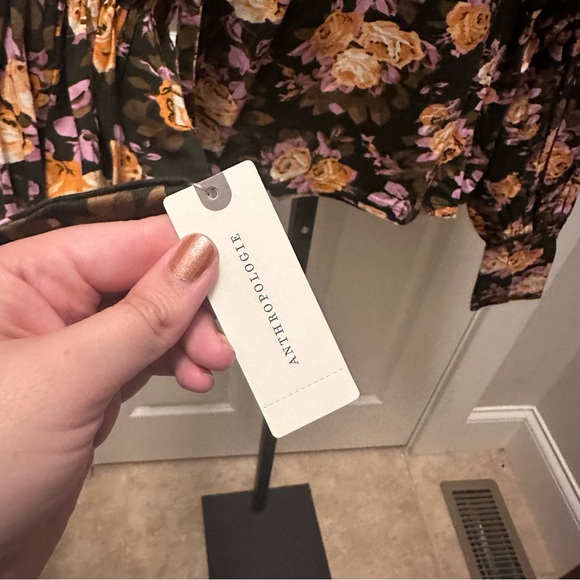 By Anthropologie Tiered-Sleeve Turtleneck NEW - Picture 9 of 12